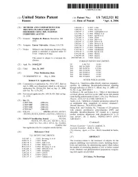 (12) United States Patent (10) Patent No.: US 7,022,521 B2 Hanson (45) Date of Patent: * Apr