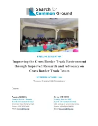 Improving the Cross-Border Trade Environment