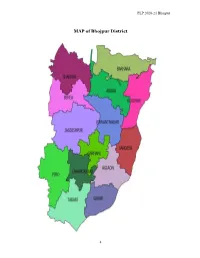 MAP of Bhojpur District