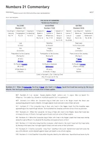 Numbers 21 Commentary