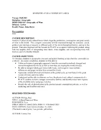Semester at Sea Course Syllabus