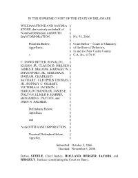 Stone V. Ritter, C.A