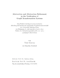 Abstraction and Abstraction Refinement in the Verification Of