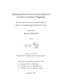 Analyzing Non-Textual Content Elements to Detect Academic Plagiarism