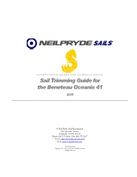 Beneteau Oceanis 41 Tuning Guide