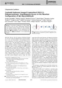 Configuration of (+)-Glyceraldehyde.Pdf