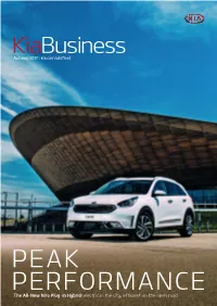 PEAK PERFORMANCE the All-New Niro Plug-In Hybrid: Electric in the City, Efficient on the Open Road INTRODUCTION NEWSNEWS
