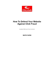 Click Fraud White Paper