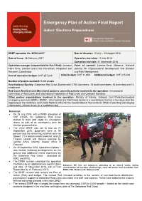 Emergency Plan of Action Final Report