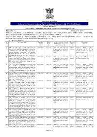 Memo No.37 Dated:21-01-2014 NOTICE INVITING ELECTRONIC TENDER No.9/E-Tender of 2013-2014OF the EXECUTIVE ENGINEER, BURDWAN HIGHWAY DIVISION NO
