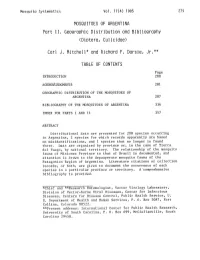 Part II, Geographic Distribution And