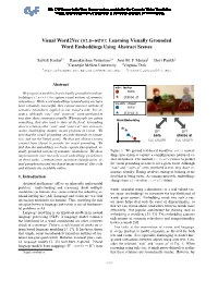 Visual Word2vec (Vis-W2v): Learning Visually Grounded Word Embeddings Using Abstract Scenes