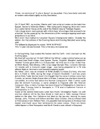 A Life in Space” As Requested