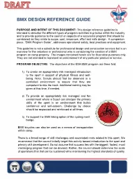 Bmx Design Reference Guide