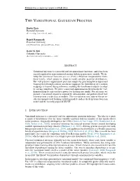 The Variational Gaussian Process