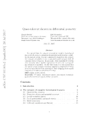 Quasi-Coherent Sheaves in Differential Geometry