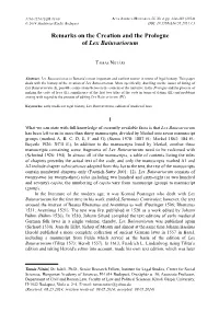 Remarks on the Creation and the Prologue of Lex Baiuvariorum