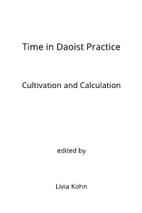 Time in Daoist Practice