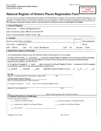 National Register Nomination