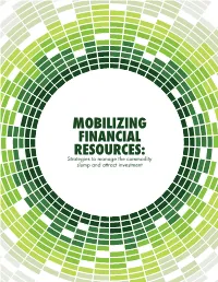 Mobilizing Financial Resources