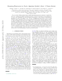 Measuring Fluorescence to Track a Quantum Emitter's State: a Theory
