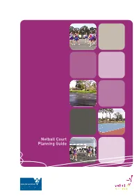 Netball Court Planning Guide Index