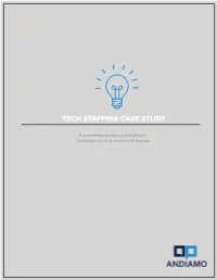 Tech Staffing Case Study