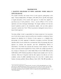 121 Chapter Four 4 Adaptive Strategies of News