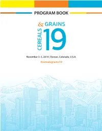 Cerealsgrains2019 PB V2.Pdf