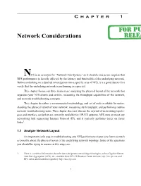 Optimizing NFS Performance