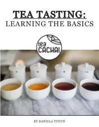 Tea Tasting Basics