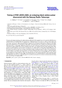 Timing of PSR J2055+3829, an Eclipsing Black Widow Pulsar Discovered with the Nançay Radio Telescope