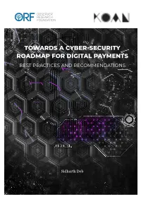 Towards a Cyber-Security Roadmap for Digital Payments Best Practices and Recommendations