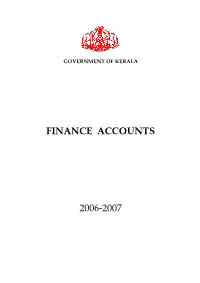 2006-2007 TABLE of CONTENTS PAGES Certificate of the Comptroller and Auditor General of India