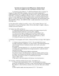 Invitation to Comment on the Shortlist Nominees for SAB Hypoxia