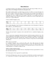 Binary Index Trees a Cumulative Frequency Array Allows Us To