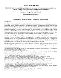 Congrès AFSP Paris 13