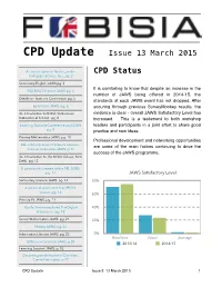 CPD Update Issue 13 March 2015