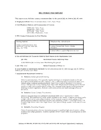 Eeo Public File Report