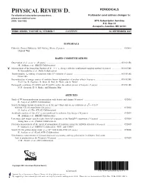Table of Contents (Print)