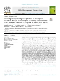 Assessing the Spatiotemporal Dynamics of Endangered Mammals Through Local Ecological Knowledge Combined with Direct Evidence