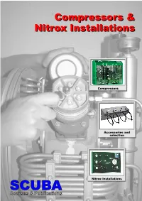 Compressors & Nitrox Installations Compressors & Nitrox Installations