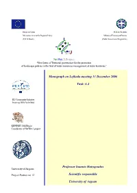 Netwet 3 Project Monograph on Lefkada Meeting 11 December