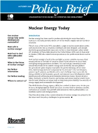 Policy Brief Organisation for Economic Co-Operation and Development