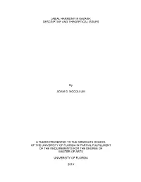 Labial Harmony in Kazakh: Descriptive and Theoretical Issues