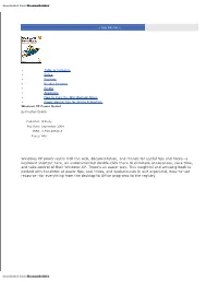 Windows XP Power-Users Troll the Web, Documentation, and Friends for Useful Tips and Tricks--A Keyboard Shortcut Here, an Undocu