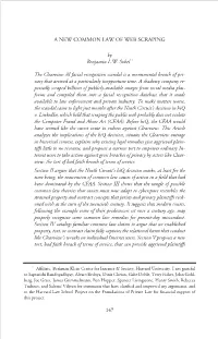 A NEW COMMON LAW of WEB SCRAPING of WEB SCRAPING LAW a NEW COMMON Affiliate, Berkman Klein Center for Internet & Society, Harvard University