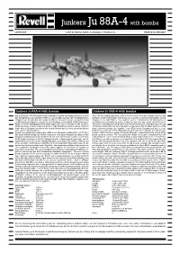 Junkers Ju 88A-4 with Bombs