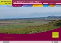142: Somerset Levels and Moors Area Profile: Supporting Documents