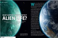 What Happens When We Detect Alien Life?